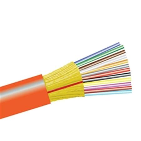 CABLE WHOLESALE Multimode Duplex Fiber Optic 62.5-125 10F2-212NH